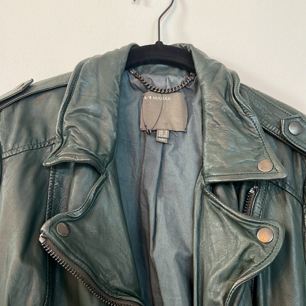 Muubaa Leather Jacket - Picture 4 of 8